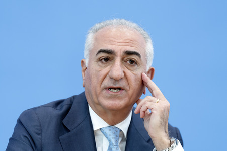 Bundespressekonferenz 'Stellungnahme zur aktuellen Lage im Iran' in Berlin