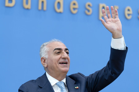 Bundespressekonferenz 'Stellungnahme zur aktuellen Lage im Iran' in Berlin