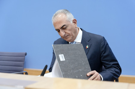Bundespressekonferenz 'Stellungnahme zur aktuellen Lage im Iran' in Berlin