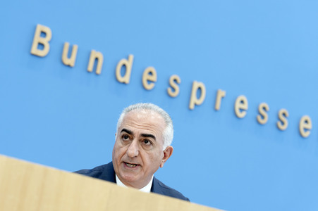 Bundespressekonferenz 'Stellungnahme zur aktuellen Lage im Iran' in Berlin