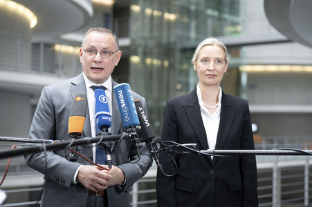 Fraktionsspitzentreffen der AfD-Fraktionen in Berlin
