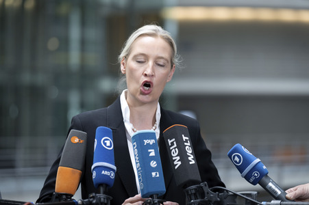Fraktionsspitzentreffen der AfD-Fraktionen in Berlin