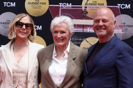 Hand and Footprint Ceremony mit Glenn Close in Los Angeles