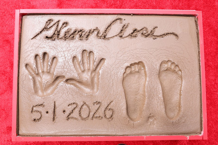 Hand and Footprint Ceremony mit Glenn Close in Los Angeles