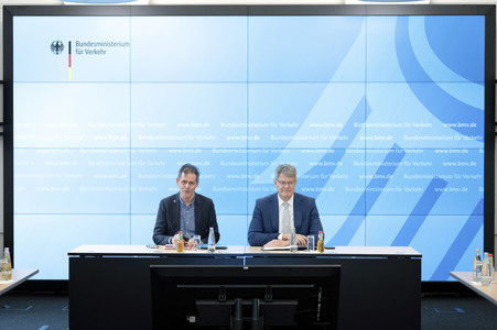 Pressegespräch mit Patrick Schnieder in Berlin