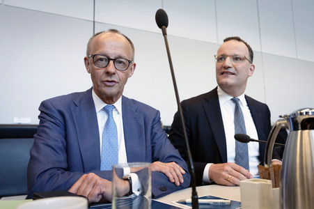 Fraktionssitzung der CDU/CSU-Bundestagsfraktion in Berlin