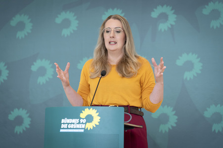 Fraktionssitzung der Bündnis 90/Die Grünen-Bundestagsfraktion in Berlin