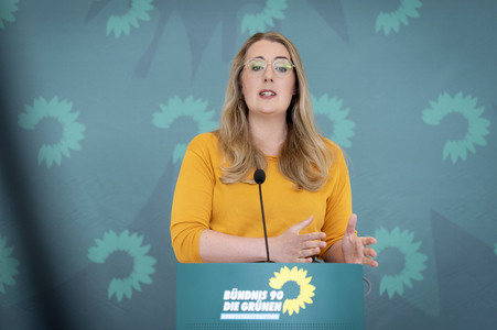 Fraktionssitzung der Bündnis 90/Die Grünen-Bundestagsfraktion in Berlin