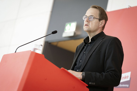Fraktionssitzung der Bundestagsfraktion der Partei Die Linke in Berlin