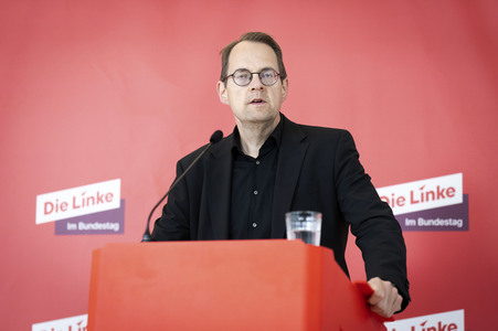 Fraktionssitzung der Bundestagsfraktion der Partei Die Linke in Berlin
