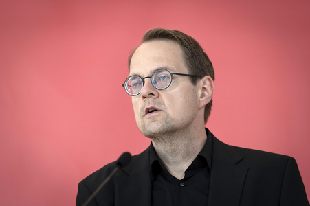Fraktionssitzung der Bundestagsfraktion der Partei Die Linke in Berlin