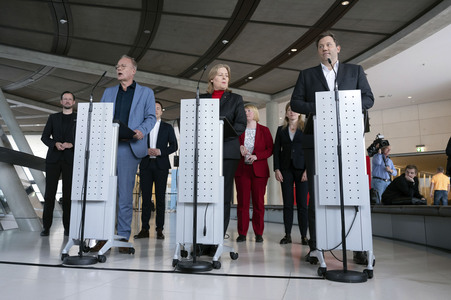 Fraktionssitzung der SPD-Bundestagsfraktion in Berlin