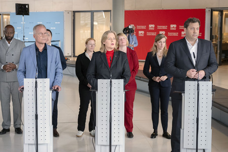 Fraktionssitzung der SPD-Bundestagsfraktion in Berlin