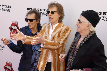 Podiumsgespräch 'The Rolling Stones: In Conversation with Conan O'Brien' in New York