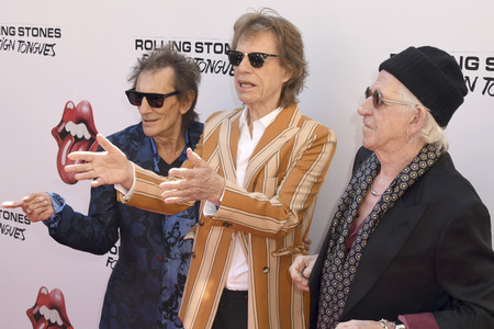 Podiumsgespräch 'The Rolling Stones: In Conversation with Conan O'Brien' in New York