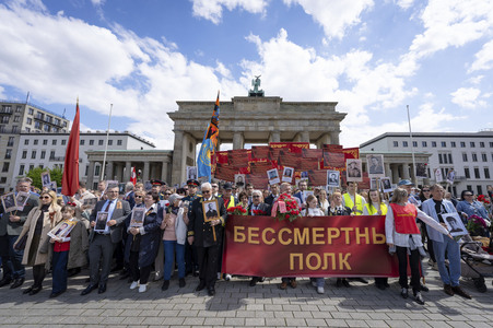 Russlands Botschafter Sergei Netschajew zum 'Tag des Sieges' in Berlin