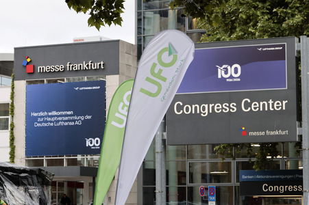 Hauptversammlung der Deutschen Lufthansa AG in Frankfurt