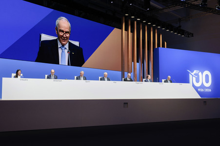 Hauptversammlung der Deutschen Lufthansa AG in Frankfurt