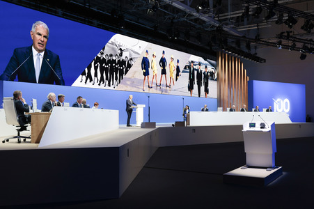 Hauptversammlung der Deutschen Lufthansa AG in Frankfurt