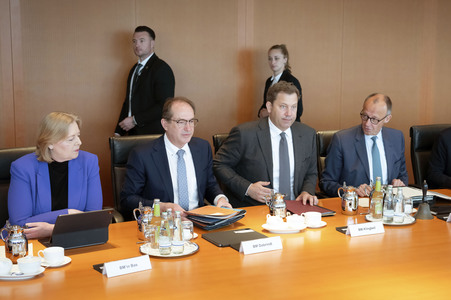 44. Kabinettssitzung des Bundeskabinetts in Berlin