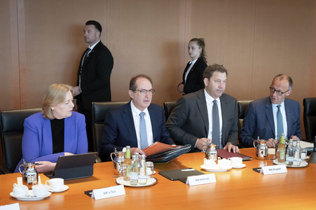 44. Kabinettssitzung des Bundeskabinetts in Berlin