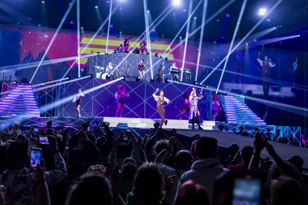 Konzert von DJ BoBo in Erfurt