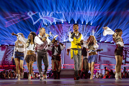 Konzert von DJ BoBo in Erfurt