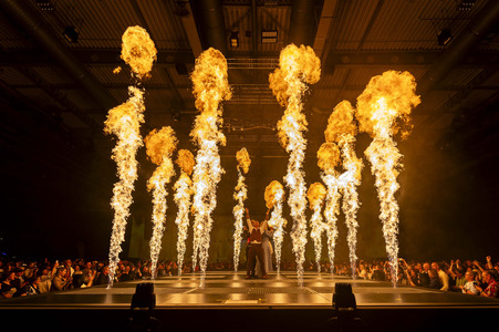 Konzert von DJ BoBo in Erfurt