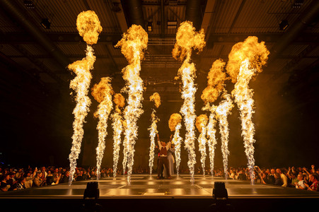 Konzert von DJ BoBo in Erfurt