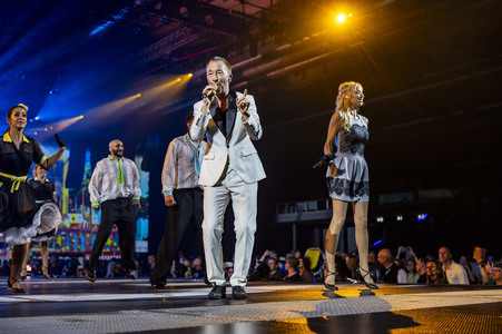 Konzert von DJ BoBo in Erfurt