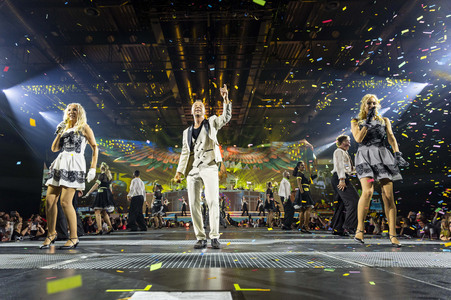 Konzert von DJ BoBo in Erfurt