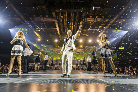 Konzert von DJ BoBo in Erfurt