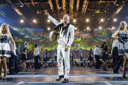 Konzert von DJ BoBo in Erfurt