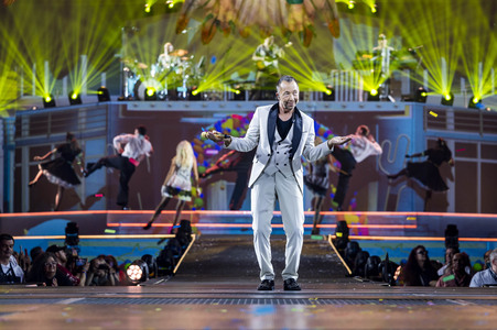 Konzert von DJ BoBo in Erfurt
