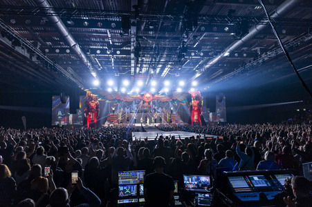 Konzert von DJ BoBo in Erfurt