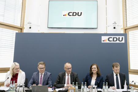 Bundesvorstandssitzung der CDU in Berlin