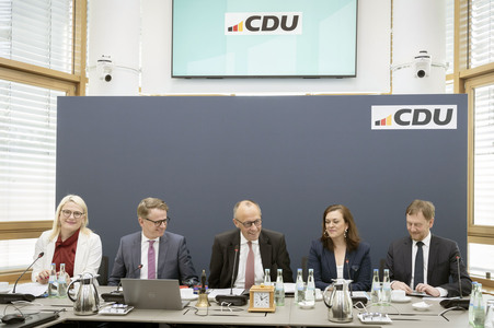 Bundesvorstandssitzung der CDU in Berlin
