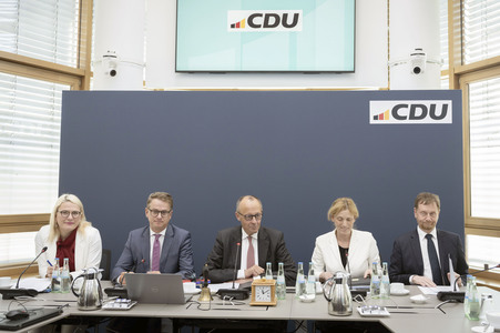 Bundesvorstandssitzung der CDU in Berlin