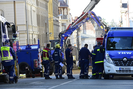 Einsturz eines Mehrfamilienhauses in Görlitz