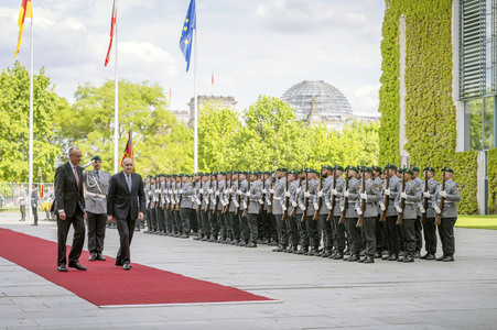 Empfang des Ministerpräsidenten von Bulgarien in Berlin