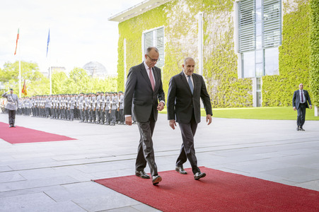 Empfang des Ministerpräsidenten von Bulgarien in Berlin