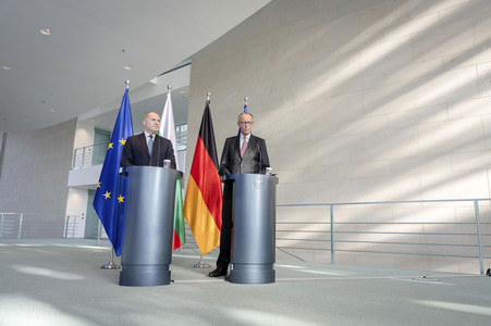 Empfang des Ministerpräsidenten von Bulgarien in Berlin