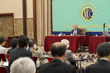 Pressekonferenz mit UN-Generalsekretär António Guterres in Tokio