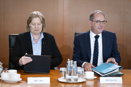 46. Kabinettssitzung des Bundeskabinetts in Berlin
