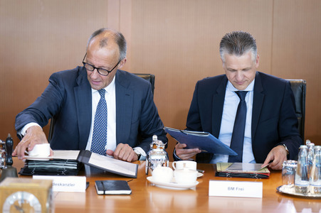 46. Kabinettssitzung des Bundeskabinetts in Berlin