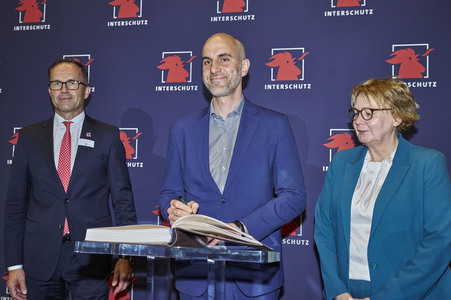 Eröffnung der Interschutz 2026 Messe in Hannover