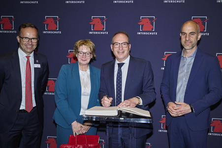 Eröffnung der Interschutz 2026 Messe in Hannover