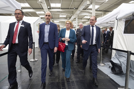 Eröffnung der Interschutz 2026 Messe in Hannover