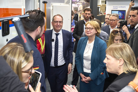 Eröffnung der Interschutz 2026 Messe in Hannover