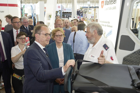 Eröffnung der Interschutz 2026 Messe in Hannover